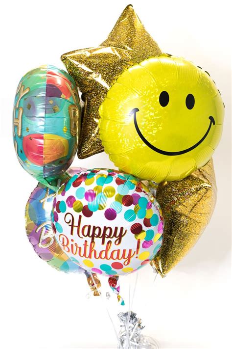 Happy Birthday Mylar Balloon Bouquet Happy Birthday Balloon Bouquet Adult