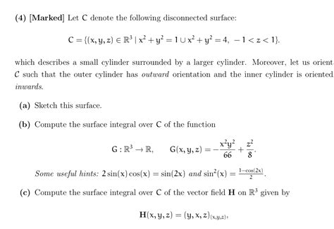 Solved 4 [marked] ﻿let C ﻿denote The Following