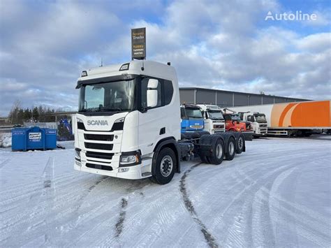 Scania R560 Super 8X4 Chassis Truck For Sale Finland Turku Varsinais