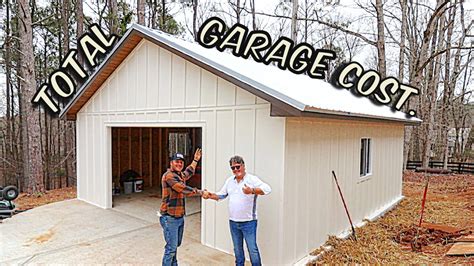 I Built My Dad A Garage Building Your Own Detached Garage Youtube