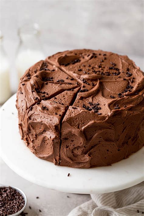 Homemade Marble Cake Chocolate Frosting Live Well Bake Often