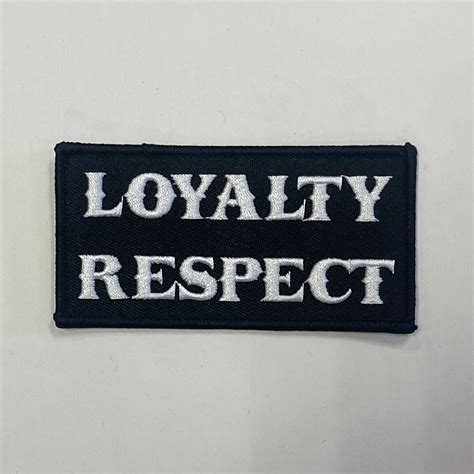 Loyalty Respect Patch - Bax Global Store