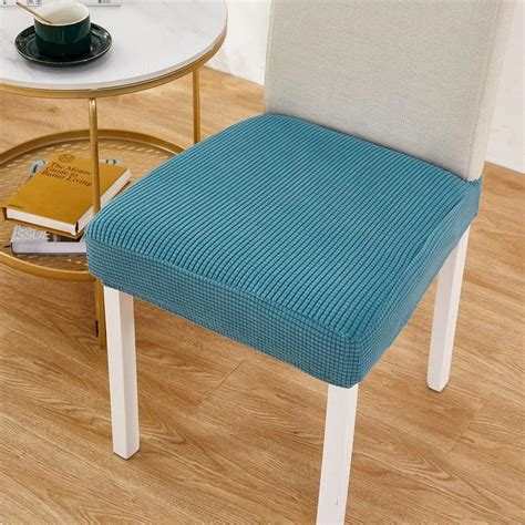 Housse De Chaise Assise Bleu Housse Univers