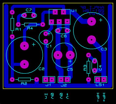 Electronique Réalisations Ampli BF 001