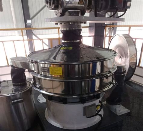 Silicon Carbide Powder Ultrasonic Vibrating Sieve Wet Loose