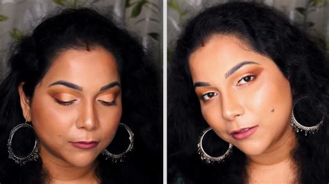 Easy Nude Cut Crease Eye With Full Makeup Tutorial For Beginners