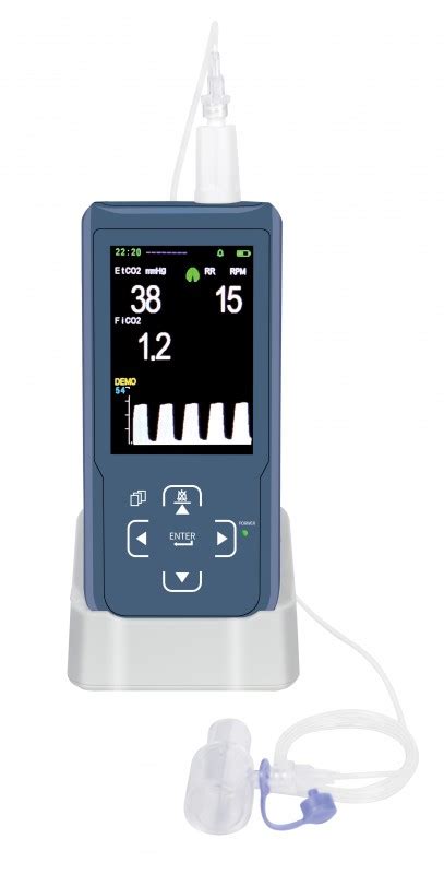 Handheld Veterinary Capnograph Spo2 Monitor Shinova 53 Off