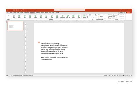 Powerpoint Animations Animate Text Objects And Slides In Your Presentations