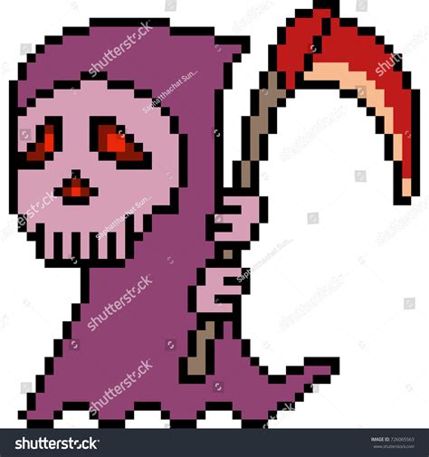 30 Grim Reaper Pixel Art Images, Stock Photos & Vectors | Shutterstock