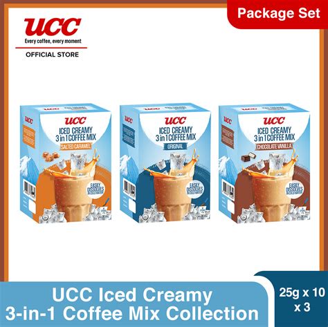 Ucc Iced Creamy In Coffee Mix Complete Collection Bundle Lazada Ph