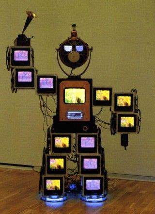 Robot Nam June Paik Artistas Coreanos Artistas Arte Digital