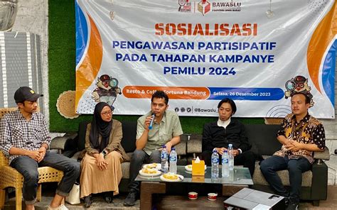 Bawaslu Jabar Terus Dorong Peningkatan Partisipasi Masyarakat Dalam