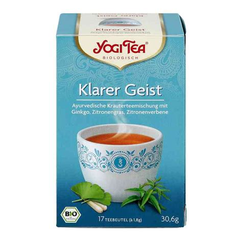 Yogi Tea Klarer Geist Bio Filterbeutel 17X1 8 G