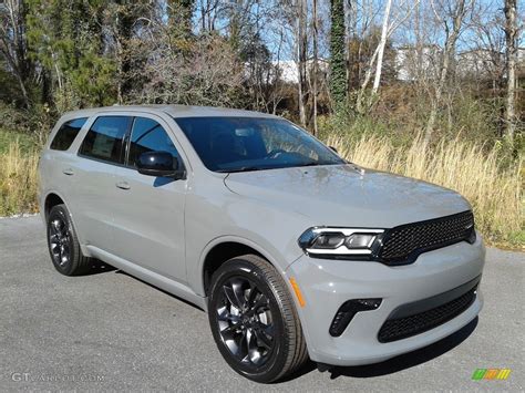 Destroyer Gray 2021 Dodge Durango Sxt Plus Blacktop Awd Exterior Photo