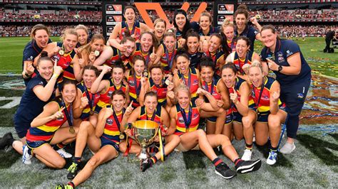 Aflw Grand Final 2019 Chaos At Adelaide Oval Crows Defeat Carlton Record Crowd Herald Sun