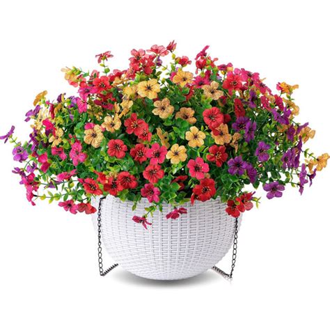 Primrue Hanging Basket Arrangement In Basket Wayfair Canada