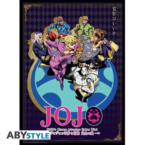 Jojos Bizarre Adventure Golden Wind Plakat Animerch Anime