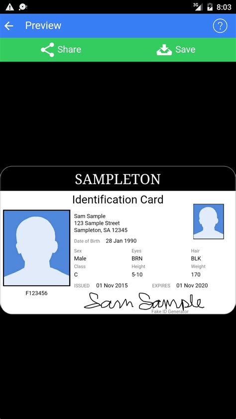 Fake ID Generator APK for Android Download