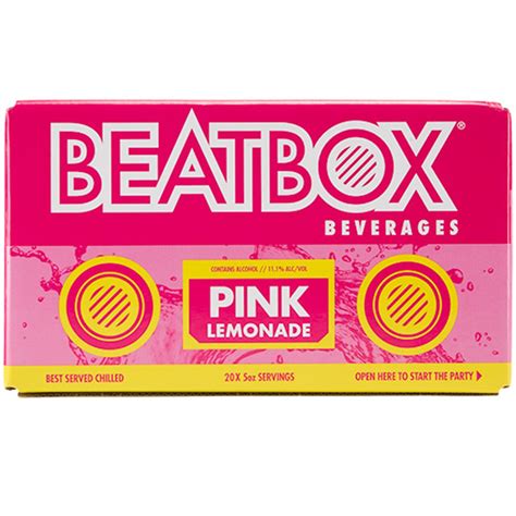 Beatbox Beverages Pink Lemonade 3l Liquor Store Online