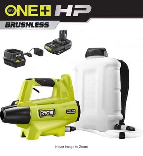 Ryobi 18V Backpack Fogger Sprayer Tool Craze