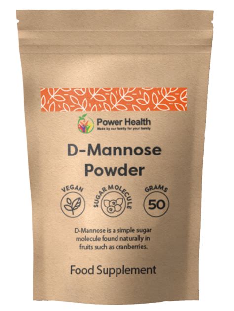 Power Health D Mannose Powder 50g New Leaf Health Store