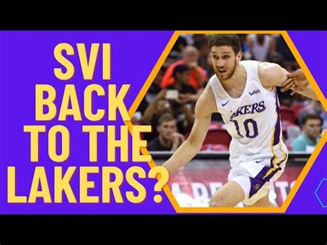 Svi Mykhailiuk Back To The Lakers Youtube