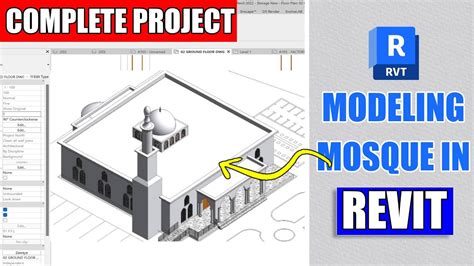 Mosque Floor Plan And Elevation