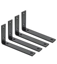 Amazon SAYAYO 4 PCS Iron Wall Shelf Bracket 4 X 4 Inch Heavy Duty