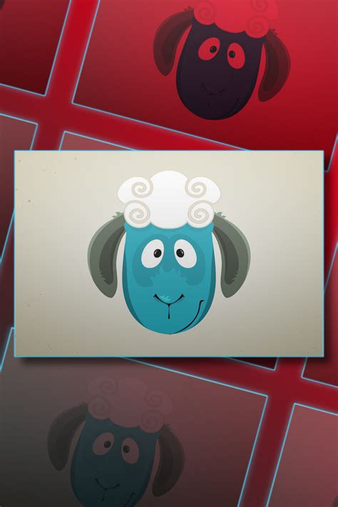 Head Of The Cartoon Smiling Sheep – MasterBundles