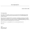 Sales Follow Up Letter Template - Microsoft Word Download