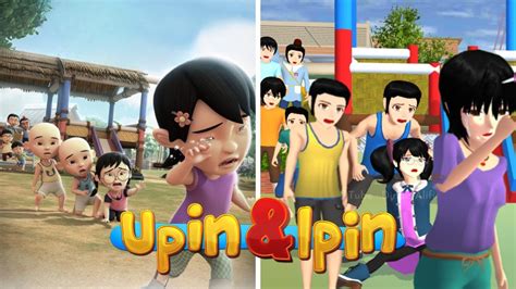 Tiru Aksi Upin Ipin Temanku Susanti Pergi Selamanya Versi Sakura School