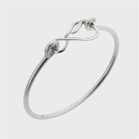 Silver Flame Bangle Fiyah