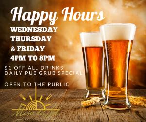 Happy Hour Mesa Del Sol Golf Club