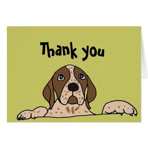 BG- Cute Puppy Dog Thank you card | Zazzle