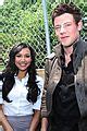 Cory Monteith Naya Rivera Samsung In Chicago Cory Monteith Glee