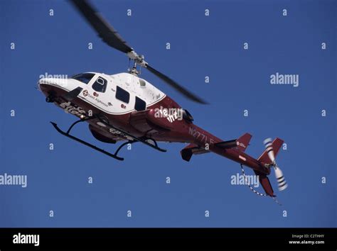 Life Flight Helicopter Stock Photo - Alamy