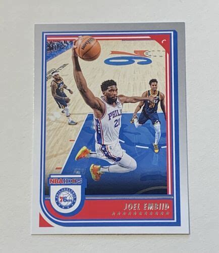 Panini Nba Hoops Joel Embiid For Sale Online Ebay