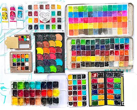 PAINT PALETTES | Mix & store your paints & inks! | Jane Davenport