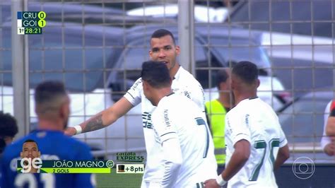 Vídeo Aos 27 Min Do 1º Tempo Gol De Cabeça De João Magno Do Goiás