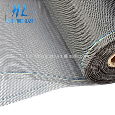 Grey Fiberglass Window Screen Waterproof Window Screen Dust Proof