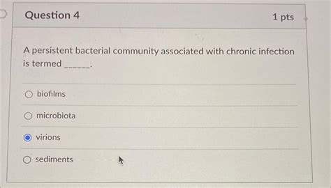 Solved Question Ptsa Persistent Bacterial Community Chegg