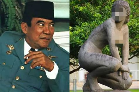 Patung Si Denok Isu Wanita Yang Dicintai Soekarno Dan Gagal Dinikahi