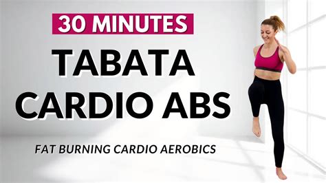 Min Tabata Cardio Aerobics For Ab Lines Small Waist Flat Belly