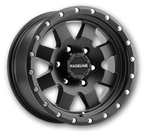 Raceline Wheels 935b Defender Satin Black