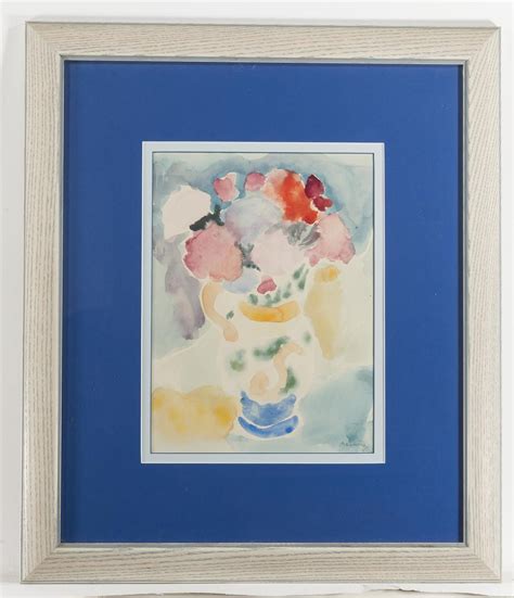 Lot Mabel Alvarez 1891 1985 Los Angeles Ca Still Life Of Flowers