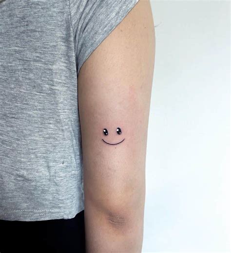 Discover 68 Smile Face Tattoo Latest In Cdgdbentre