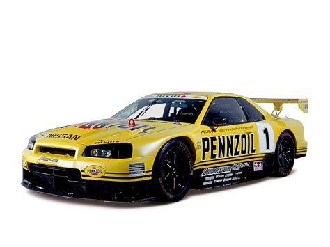 1999 Nissan Skyline Gt R Jgtc Bnr34 Race Racing Wallpapers Hd