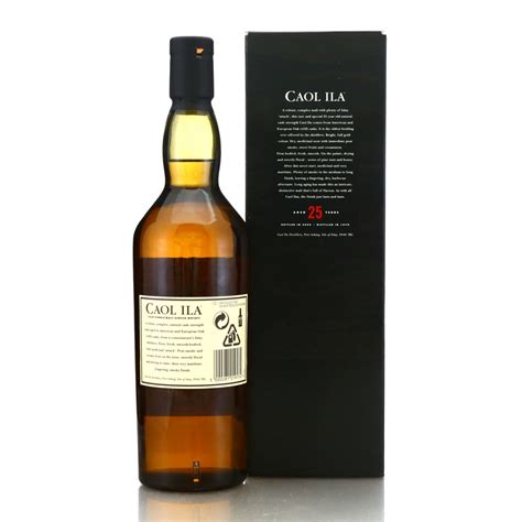 Caol Ila 1979 Cask Strength 25 Year Old Whisky Auctioneer