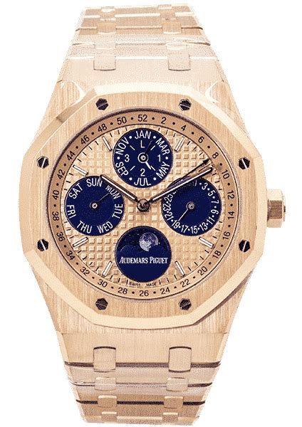 Audemars Piguet Royal Oak Perpetual Calendar Rose Gold Or Oo Or