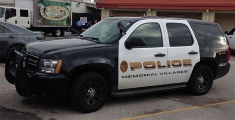 Memorial Villages Tx Police Chevy Tahoe Slicktop Police Cars Chevy Tahoe Police